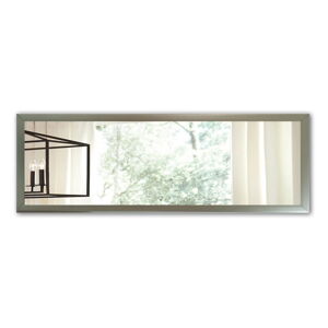 Nástěnné zrcadlo s rámem ve stříbrné barvě Oyo Concept, 105 x 40 cm