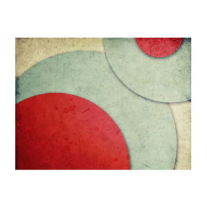 Velkoformátová tapeta Artgeist Retro Circles, 400 x 309 cm