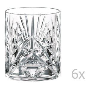 Sada 6 sklenic na whisky z křišťálového skla Nachtmann Palais Whisky Tumbler, 240 ml