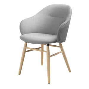 Šedá jídelní židle Unique Furniture Teno Oak