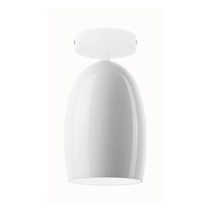 Bílé stropní svítidlo Sotto Luce UME Glossy, ø 14 cm
