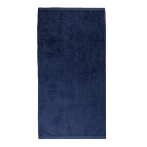 Tmavě modrý ručník Artex Alpha, 70 x 140 cm