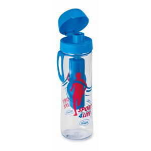 Modrá láhev na vodu s infuzérem Snips Sport, 750 ml