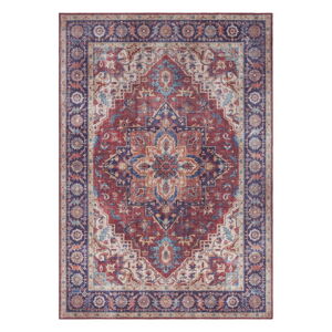 Červeno-fialový koberec Nouristan Anthea, 200 x 290 cm