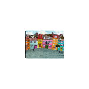 Obraz Tablo Center Fun Houses, 70 x 50 cm