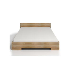 Dvoulůžková postel z bukového dřeva s úložným prostorem SKANDICA Spectrum Maxi, 160 x 200 cm