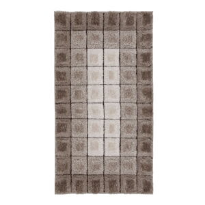 Hnědý koberec Flair Rugs Cube, 80 x 150 cm