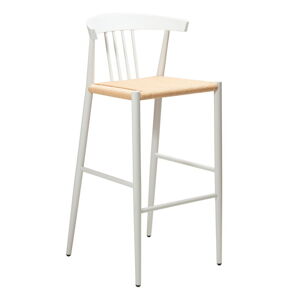 Bílá barová židle DAN-FORM Denmark Sava, výška 102 cm