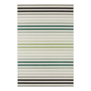 Zeleno-šedý venkovní koberec Bougari Paros, 160 x 230 cm