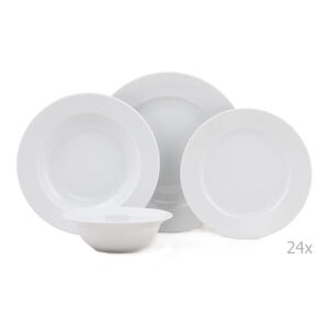 24dílná sada porcelánového nádobí Kutahya Parello