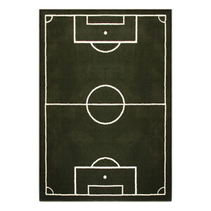 Dětský zelený koberec Hanse Home Football Field, 80 x 150 cm