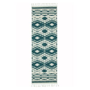 Zelený koberec Asiatic Carpets Taza, 80 x 240 cm