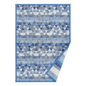 Modrý oboustranný koberec Narma Luke Blue, 80 x 250 cm