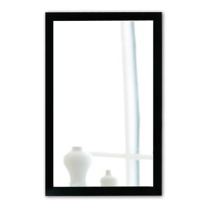 Nástěnné zrcadlo s černým rámem Oyo Concept, 40 x 55 cm