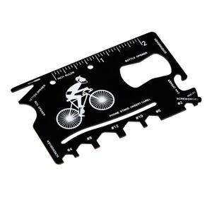 Multifunkční karta na opravu kola v koženkovém pouzdře Rex London Le Bicycle