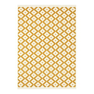 Žlutý koberec Hanse Home Celebration Raggo, 160 x 230 cm