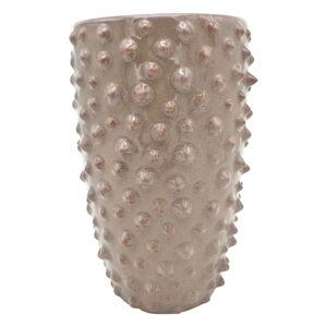 Šedorůžová keramická váza PT LIVING Spotted, výška 25 cm