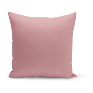 Růžový dekorativní polštář Kate Louise Lisa, 43 x 43 cm